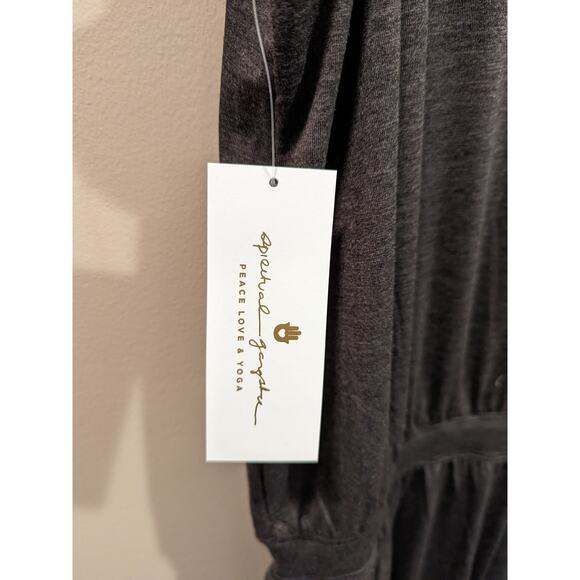 Spiritual Gangster Jumpsuit in Heather Vintage Black - Picture 4 of 5